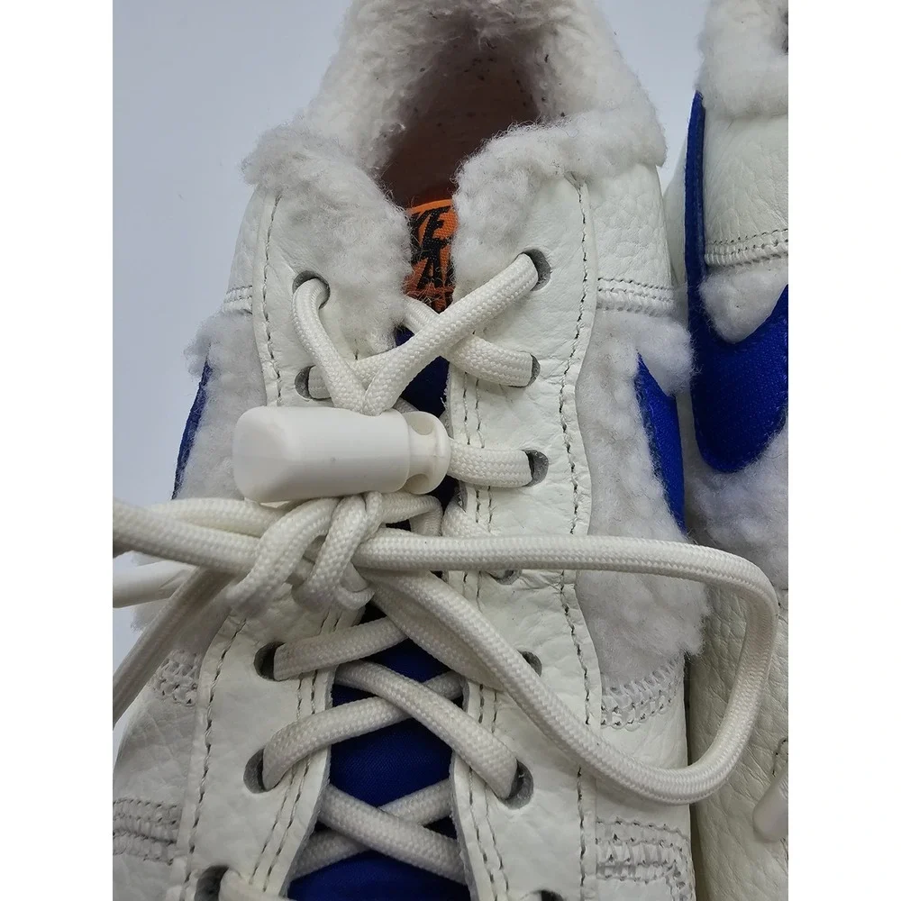 Nike Air Force 1 '07 Low Sherpa Fleece Sail Racer Coconut Women's 7.5 DO6680 100